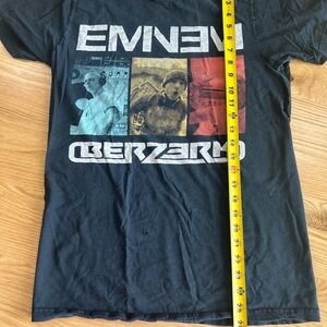 Eminem vintage rap tee size medium hip hop concert well worn berzerk